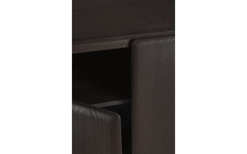 PI SIDEBOARD - VARNISHED TEAK - DARK BROWN 