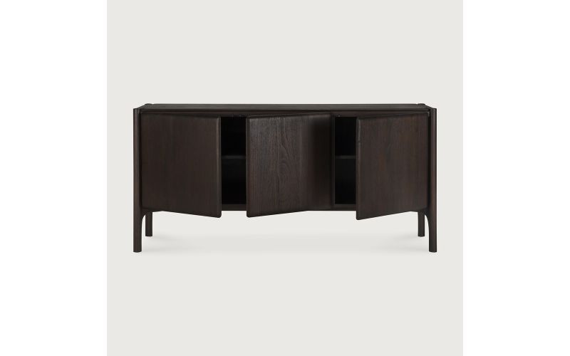 PI SIDEBOARD - VARNISHED TEAK - DARK BROWN 