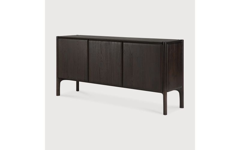 PI SIDEBOARD - VARNISHED TEAK - DARK BROWN 