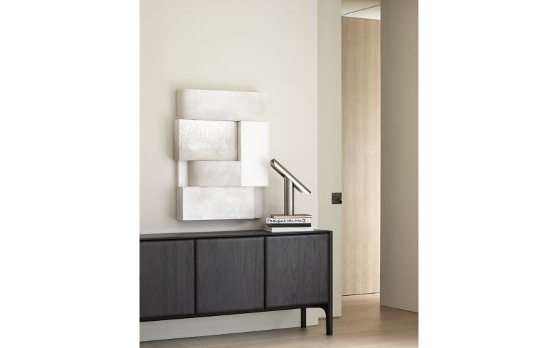 PI SIDEBOARD - VARNISHED TEAK - DARK BROWN - 3 DOORS 174 x 45 x 83	11572