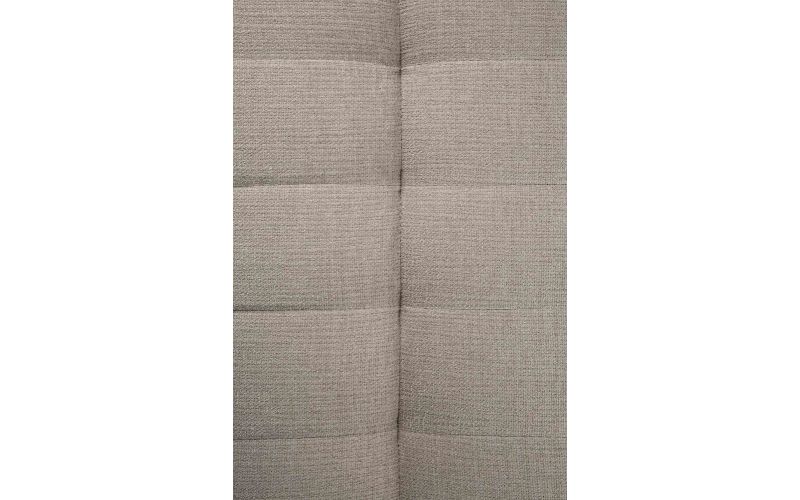 N701 MODULAR SOFA - ECRU ECO FABRIC - 90° ROUND 
