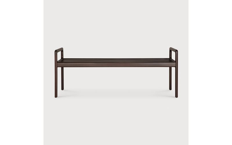 JACK BENCH FRAME - VARNISHED MAHOGANY - DARK BROWN