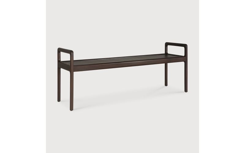 JACK BENCH FRAME - VARNISHED MAHOGANY - DARK BROWN