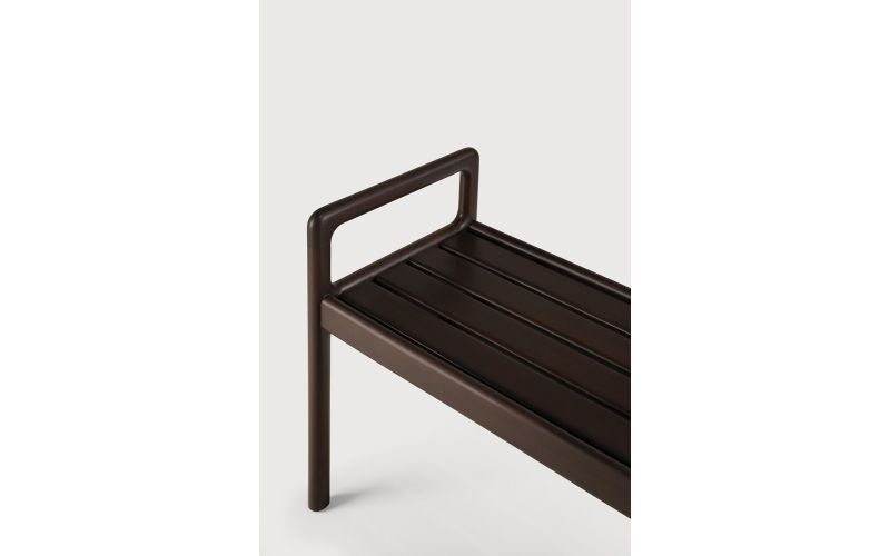 JACK BENCH FRAME - VARNISHED MAHOGANY - DARK BROWN
