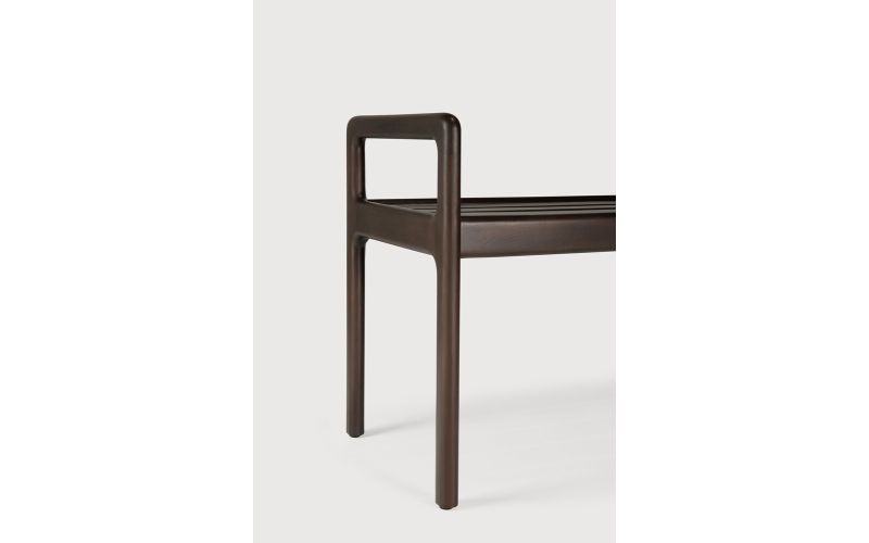 JACK BENCH FRAME - VARNISHED MAHOGANY - DARK BROWN
