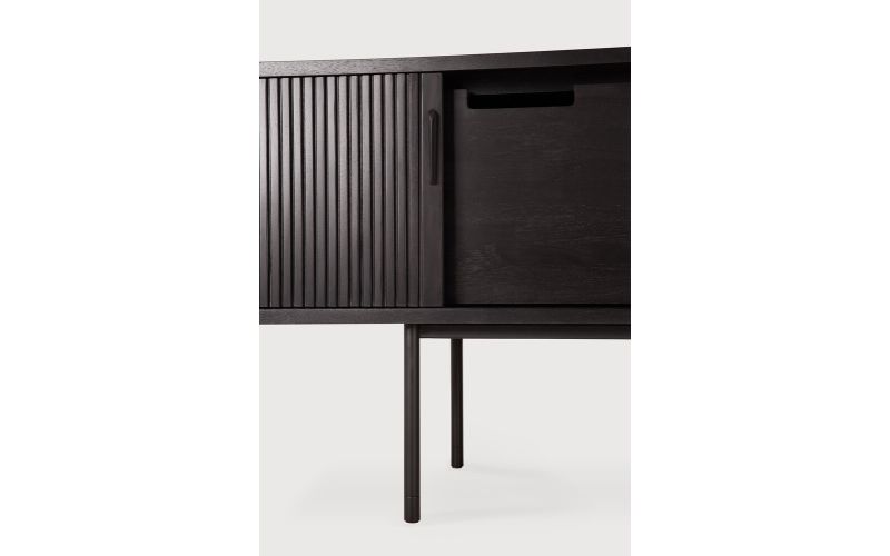 ROLLER MAX TV CUPBOARD - VARNISHED TEAK 