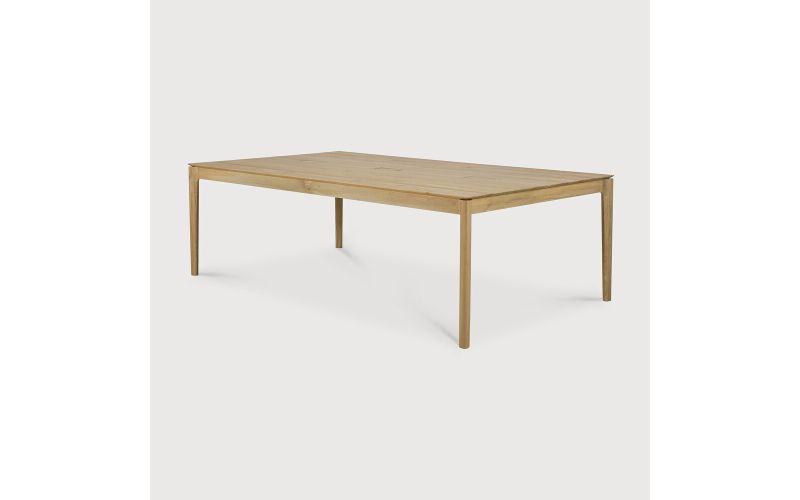 BOK COWORK DESK - VARNISHED OAK - RECTANGULAR 