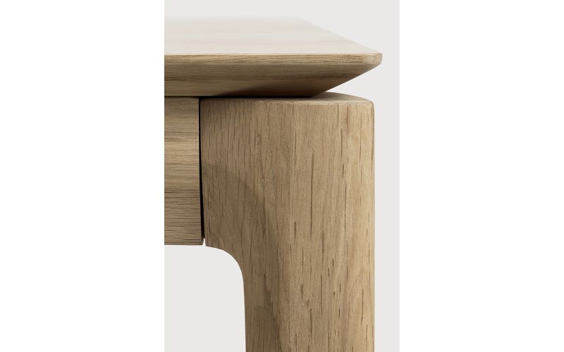 BOK COWORK DESK - VARNISHED OAK - RECTANGULAR 