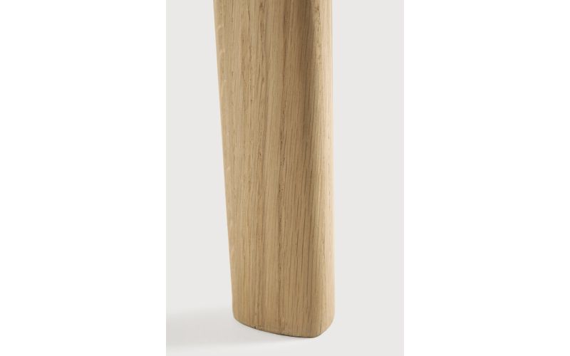 BOK COWORK DESK - VARNISHED OAK - RECTANGULAR 