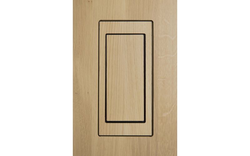 BOK COWORK DESK - VARNISHED OAK - RECTANGULAR 