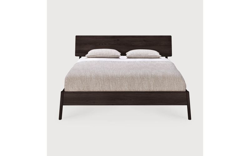 AIR BED - VARNISHED OAK - BROWN - MARTTRESS 