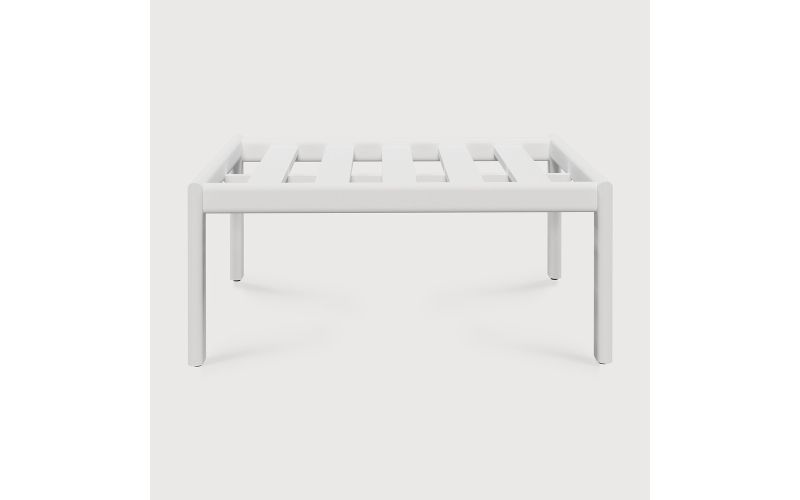 JACK OUTDOOR FOOTSTOOL FRAME - ALUMINIUM - WHITE 