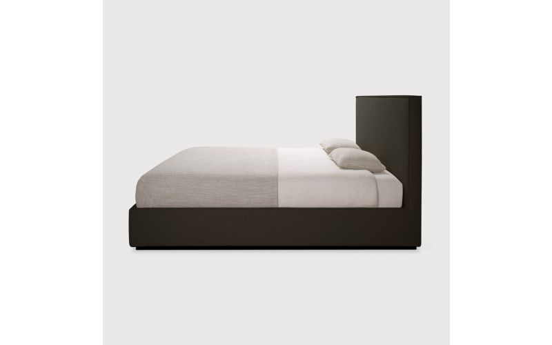 REVIVE BED - GREY LINEN - MATTRESS 160X200 