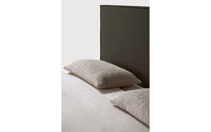 REVIVE BED - GREY LINEN - MATTRESS 160X200 
