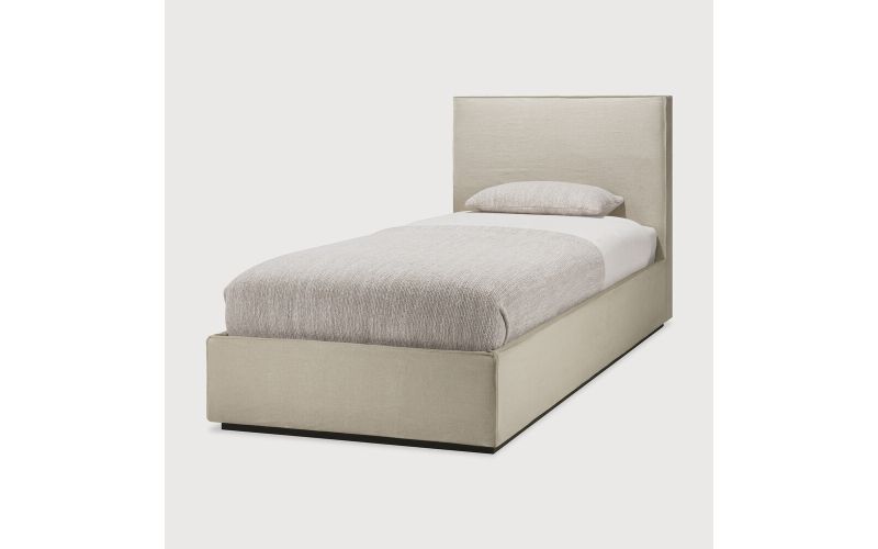 REVIVE BED - SAND LINEN - MATTRESS 90X200 