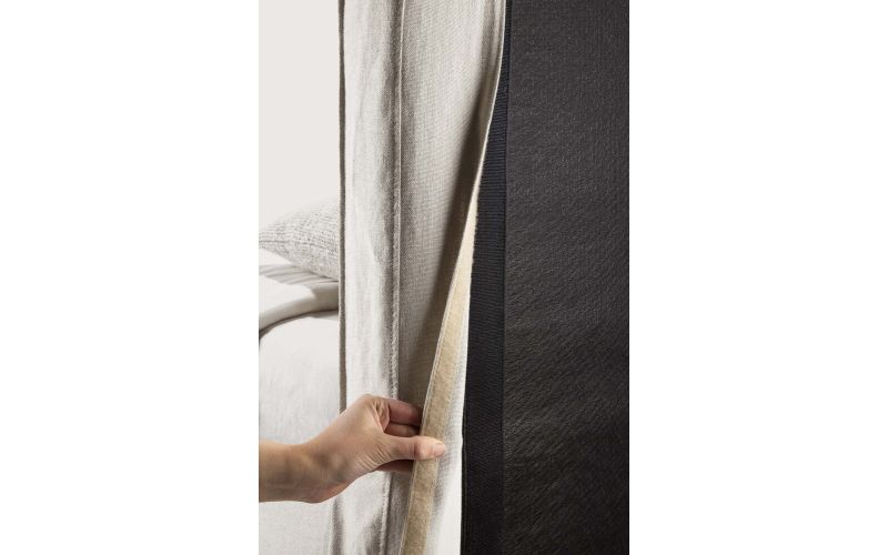 REVIVE BED - SAND LINEN - MATTRESS 90X200 