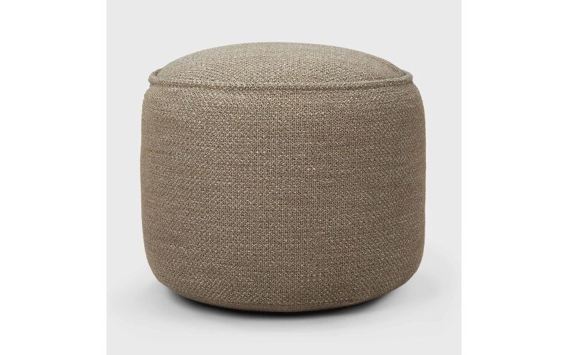 ETHNICRAFT DONUT OUTDOOR POEF-MOCHA 20067 50x50X40