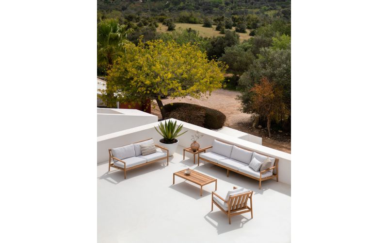 ETHNICRAFT JACK OUTDOOR 3 SEATER KUSSENS SET-21263