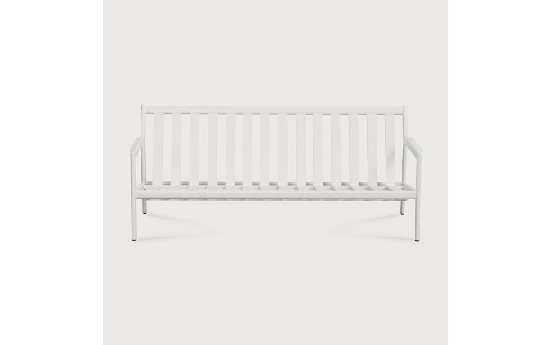 ETHNICRAFT JACK OUTDOOR BANK FRAME ALUMINIUM WHITE