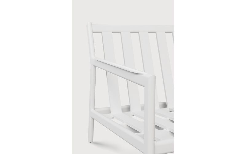 ETHNICRAFT JACK OUTDOOR BANK FRAME ALUMINIUM WHITE