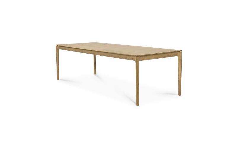 BOK DINING TABLE - VARNISHED OAK - RECTANGULAR 220 X 95 X 76 55204