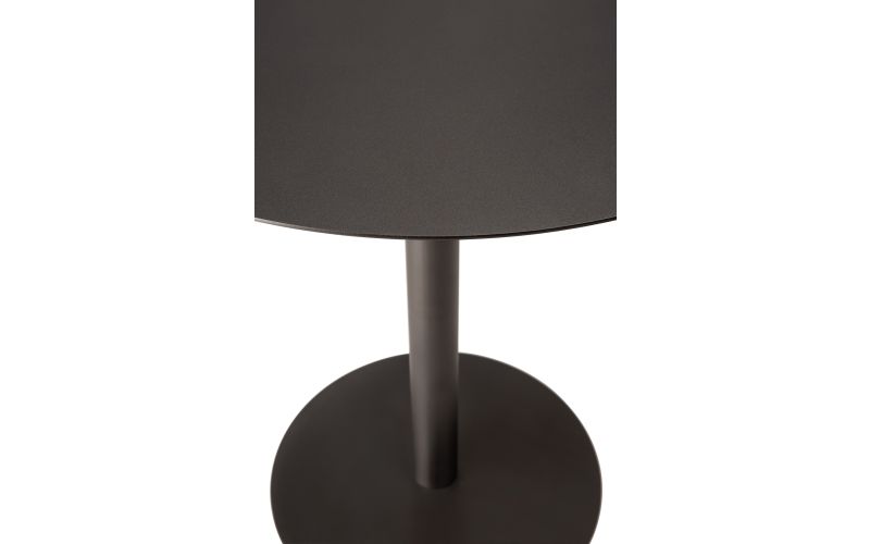 BLEND DINING TABLE - METAL TOP - DARK BRONZE - DARK BRONZE BASE - ROUND 90 X 90 X 76 60122