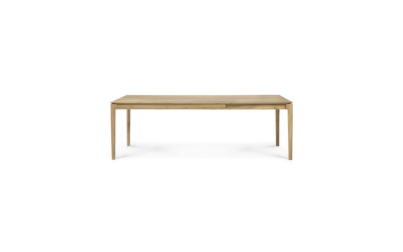 BOK EXTENDABLE DINING TABLE - VARNISHED OAK - RECTANGULAR 180/280 X 100 X 76 55209