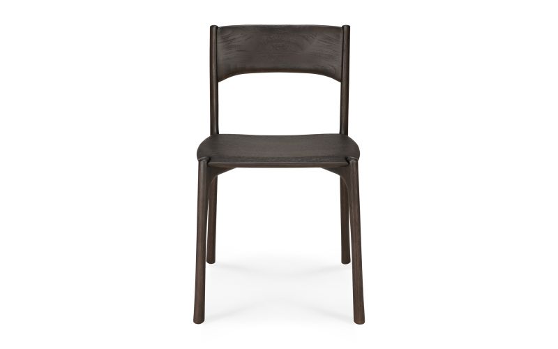PI DINING CHAIR - VARNISHED TEAK - DARK BROWN 48 X