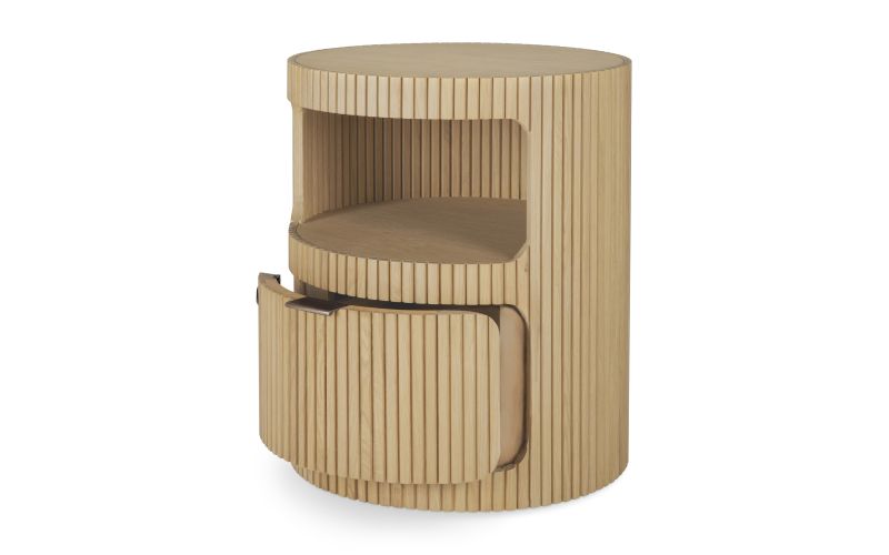 BOOMERANG DRAWER UNIT - OAK - 1 DRAWER - WITH KEYL