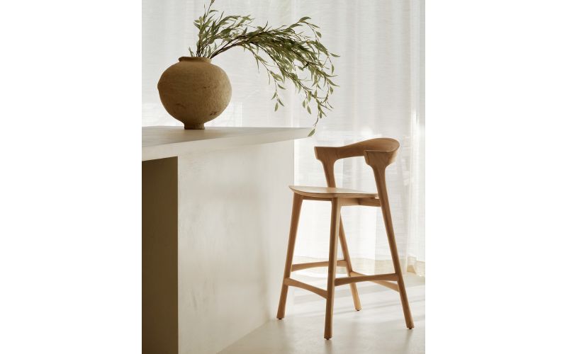 BOK COUNTER STOOL - OAK 50 X 50 X 93 51562
