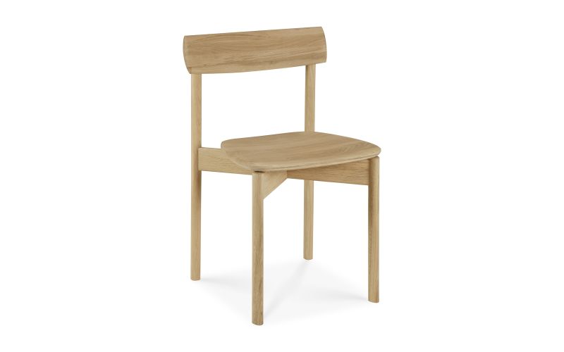 RISU DINING CHAIR - VARNISHED OAK 48 X 48 X 77 50078
