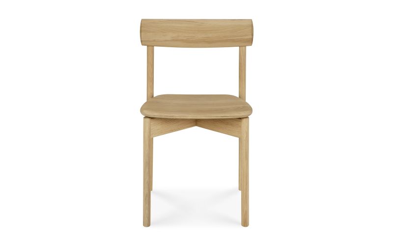 RISU DINING CHAIR - VARNISHED OAK 48 X 48 X 77 50078