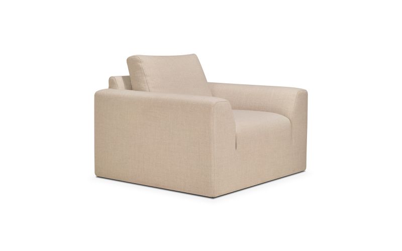 EASE LOUNGE CHAIR - LECHE FABRIC 95 X 90 X 69 20094