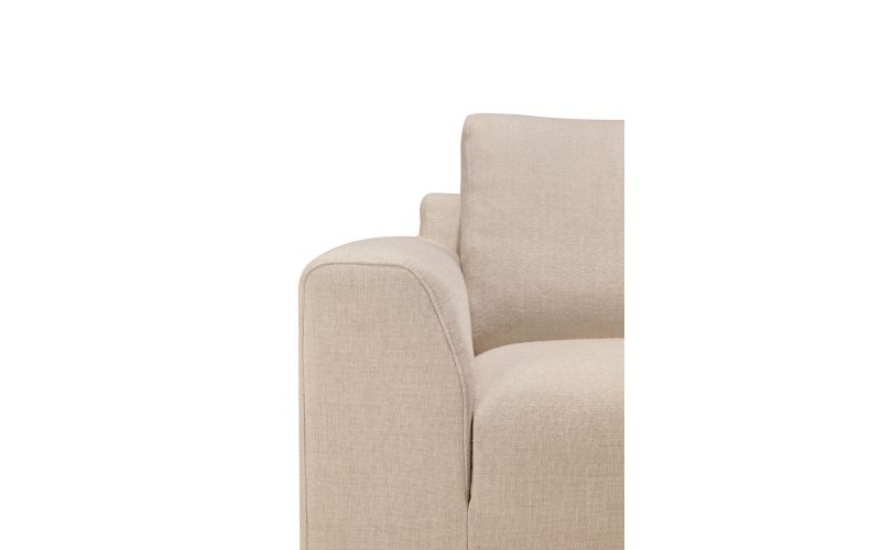 EASE LOUNGE CHAIR - LECHE FABRIC 95 X 90 X 69 20094