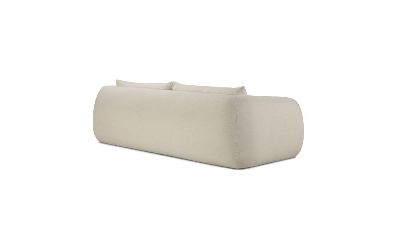 FIGUR SOFA - CHALK FABRIC - 3 SEATER 244 X 107 X 72 21403