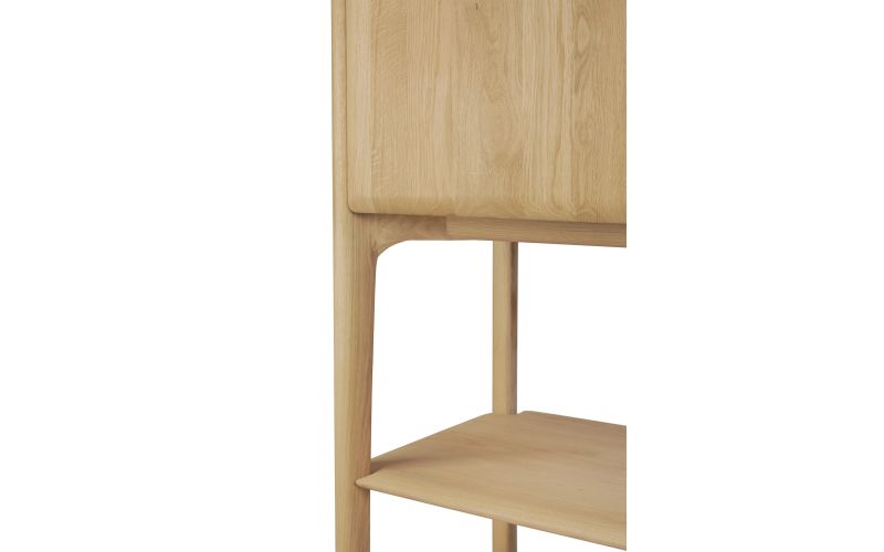 PI CUPBOARD - OAK - 2 DOORS  110 X 45 X 170 51346