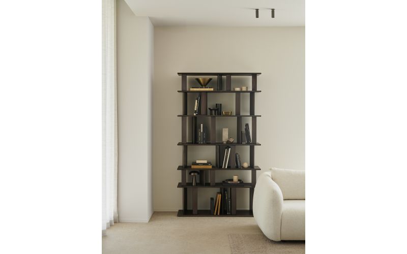 BLOCK RACK - VARNISHED MAHOGANY - ESPRESSO MATTE 