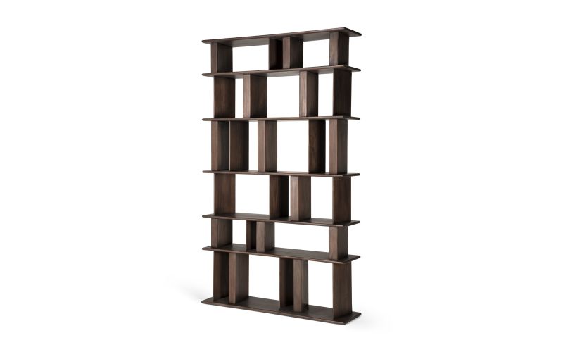 BLOCK RACK - VARNISHED MAHOGANY - ESPRESSO MATTE 