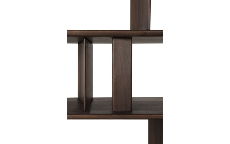 BLOCK RACK - VARNISHED MAHOGANY - ESPRESSO MATTE 