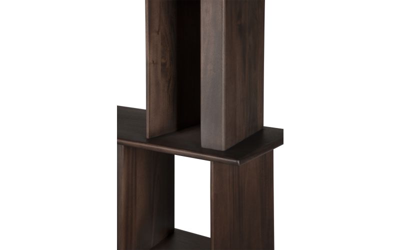 BLOCK RACK - VARNISHED MAHOGANY - ESPRESSO MATTE 