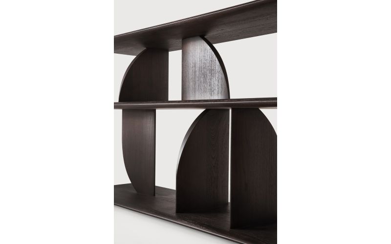 GEOMETRIC SOFA CONSOLE - TEAK 210 x 35 x 67	