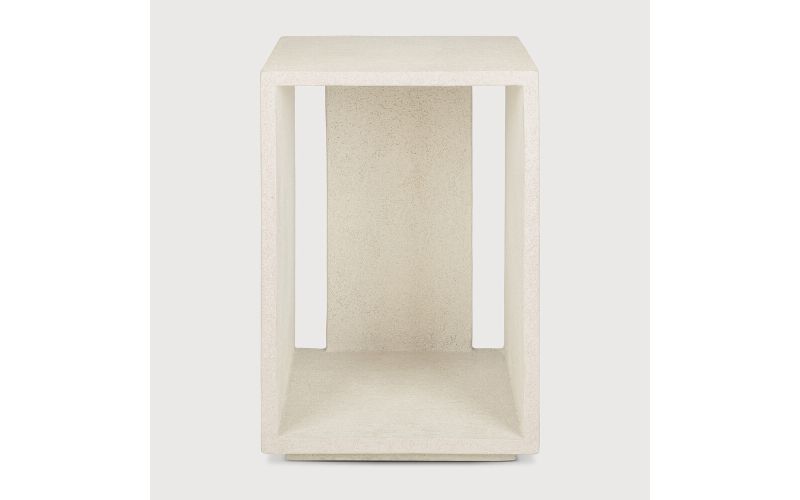 ETHNICRAFT BEDSIDE TABLE MICROCEMENT 32 x 40 x 47 CM 26414