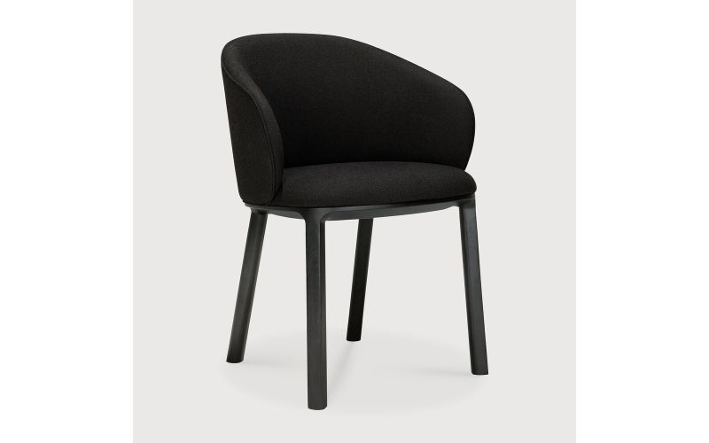 UNDA DINING CHAIR ETHNICRAFT BLACK 50696 61 x 58 x 81CM