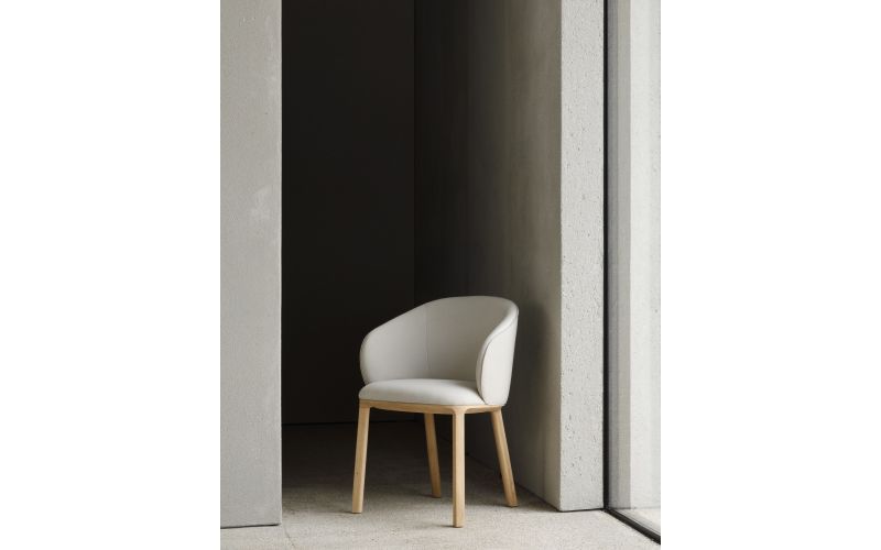 UNDA DINING CHAIR ETHNICRAFT SALT 50695 61 x 58 x 81CM