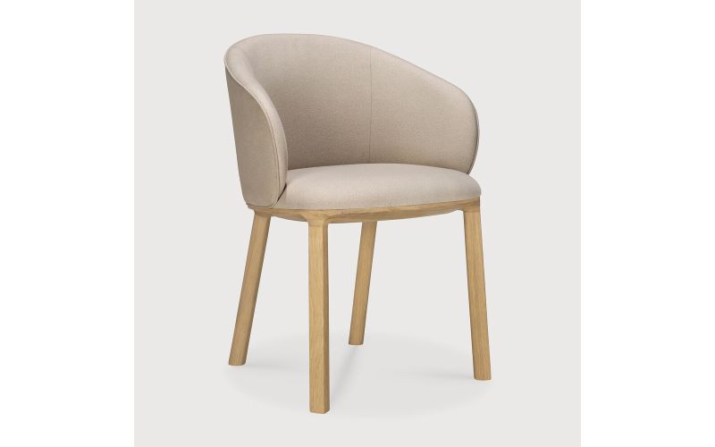 UNDA DINING CHAIR ETHNICRAFT SALT 50695 61 x 58 x 81CM
