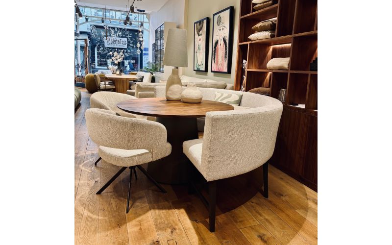 ULTIMATE LOUNGE RONDE HOEKBANK 220 cm ø