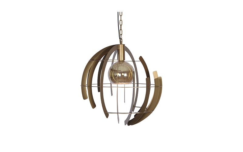 Terra hanglamp 60 cm Oud Messing