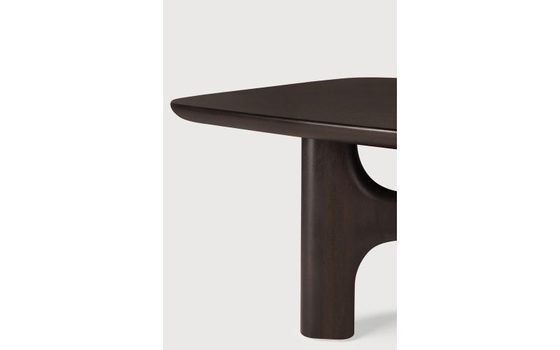 FLOW COFFEE TABLE VARNISHED MAHOGANY ROSE BROWN 150 x 60 x 34 CM 35097