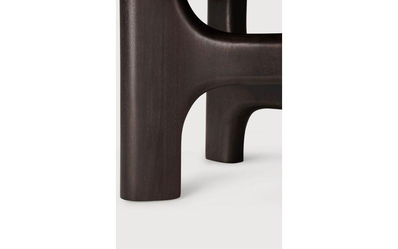 FLOW COFFEE TABLE VARNISHED MAHOGANY ROSE BROWN 150 x 60 x 34 CM 35097