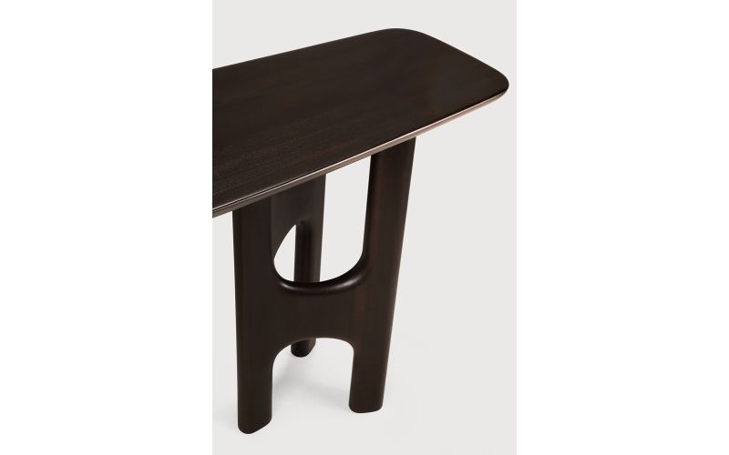 FLOW CONSOLE VARNISHED MAHOGANY  150 x 40 x 79 CM 35095